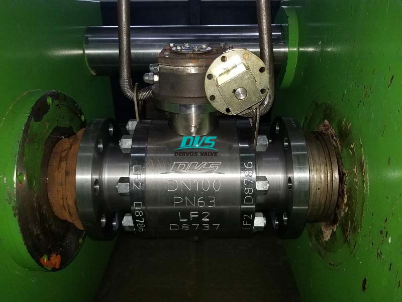 LF2 gearbox ball valve