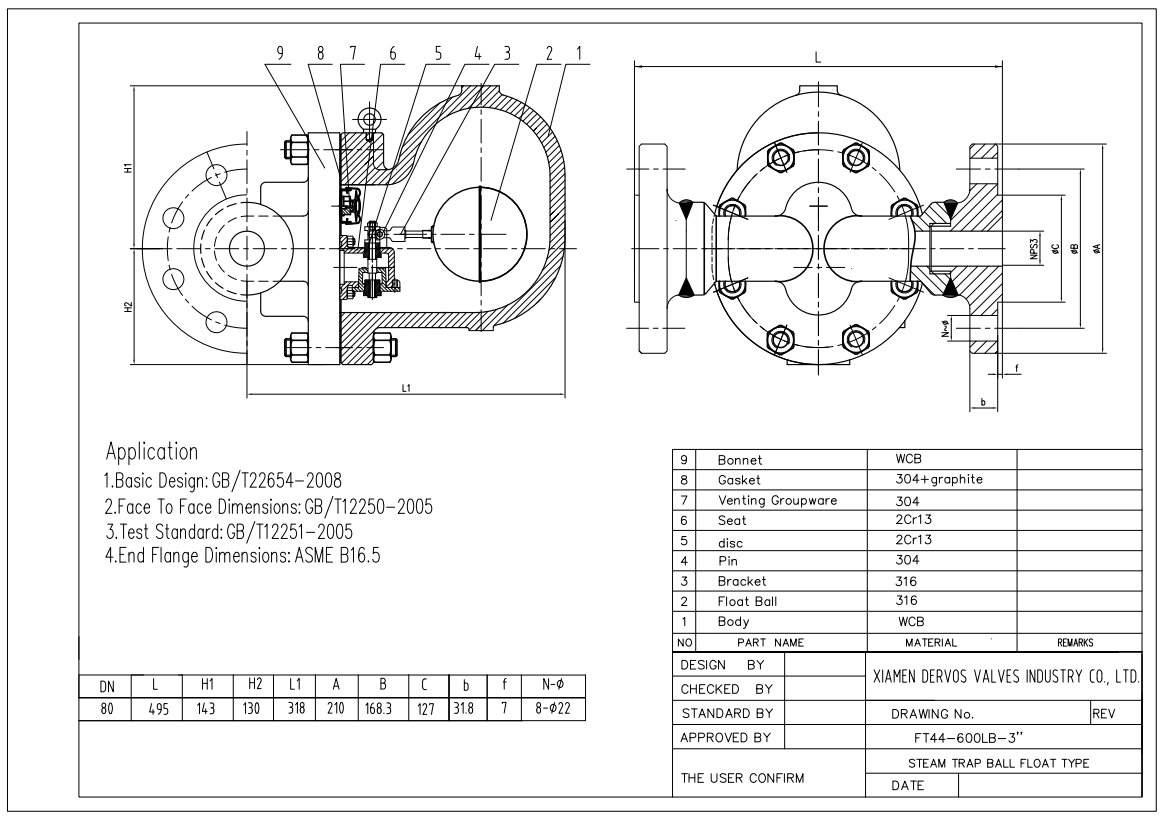 Steam Trap Valve