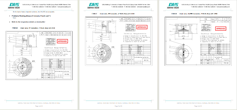 Dual Plate Wafer Type Check Valve