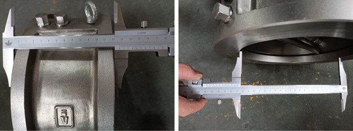 A995 4A Dual Plate Wafer Check Valve