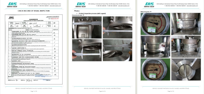 A995 4A Dual Plate Wafer Check Valve