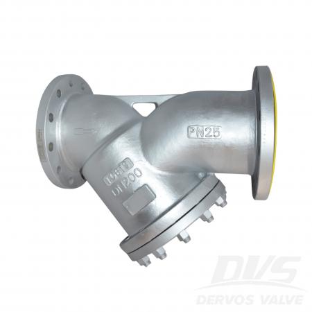 Фильтр DN200 PN25 Y, RF-соединение, корпус 1.0619, BS EN 13709