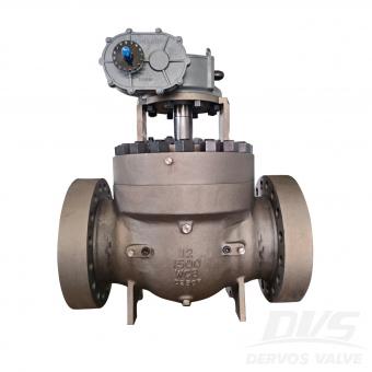 API6D, 12-дюймовый шаровой кран с верхним входом, 1500 фунтов, соединение RTJ, корпус WCB