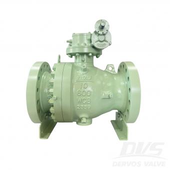 RF, корпус WCB, 10 600LB шаровой кран с цапфой, турбина,