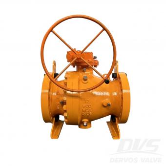RF, 12 600LB шаровой кран с цапфой, WCB, API6D