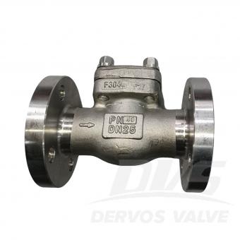 Клапан обратный подъемный фланцевый DN25 PN40