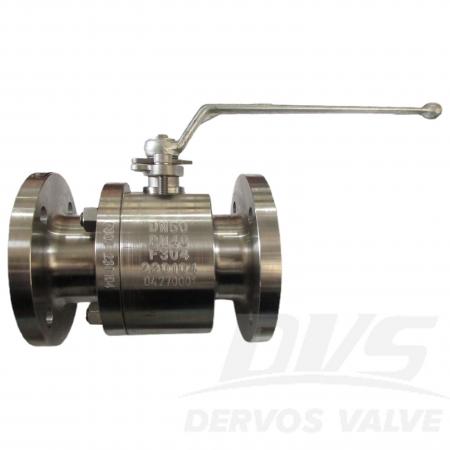 Корпус кованого плавающего шарового крана DN50 PN40 F304 ISO 17292 RF