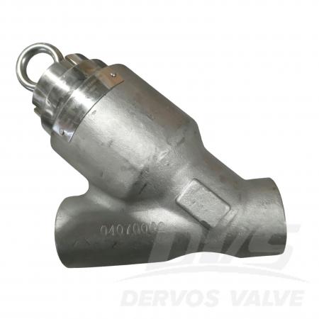 1-дюймовый Y-образный фильтр на 2500 фунтов, F316H, ASME B16.34 BSPT