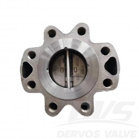 Обратный клапан дисковый двухпластинчатый, 10 дюймов, 300 фунтов, WCB RF API594