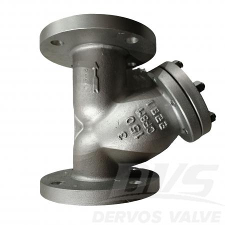 2-дюймовый Y-образный фильтр из углеродистой стали, 300 фунтов, RF ASME B16.34