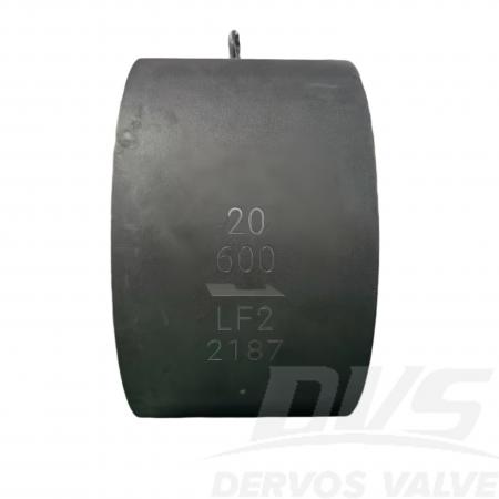 20-дюймовый двухпластинчатый обратный клапан 600 фунтов RF API598 RTJ