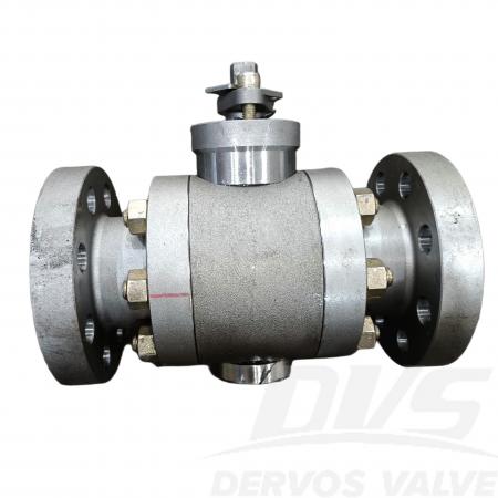 Шаровой кран с цапфой 2