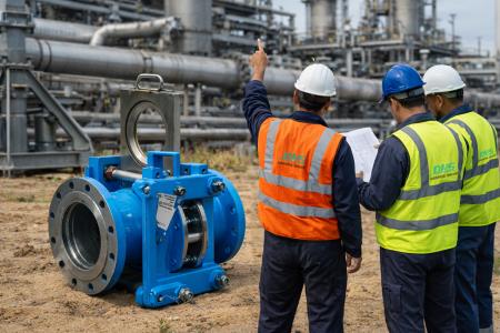 Swing Type Line Blind Valve