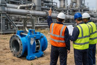 Поворотный линейный запорный клапан