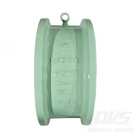 Обратный двухдисковый клапан DN350 PN16 WCB API 594
