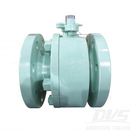 Кованый плавающий шаровой кран DN80 PN40 A105 с рычагом ISO 17292