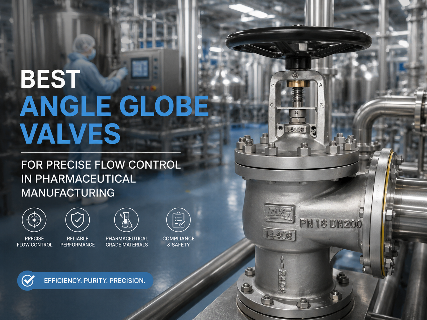 Best Angle Globe Valves for Precise Flow Control in Pharmaceutical Manufacturing